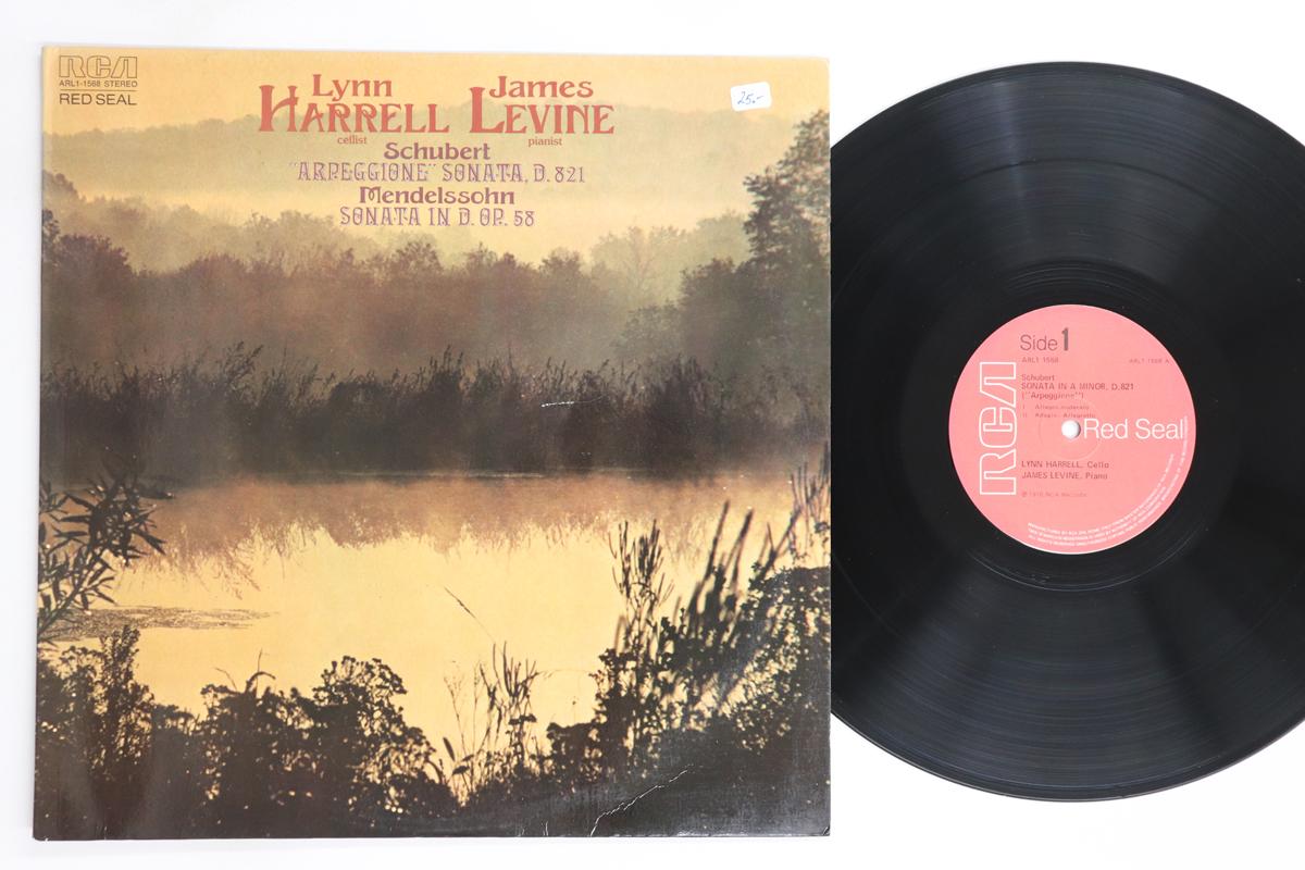 

LP Запись ЛИНН ХАРРЕЛЛ, ДЖЕЙМС ЛЕВИН - Шуберт Соната Арпеджионе / Мендельсон ARL11568 RCA 1976 США Классика Б/У