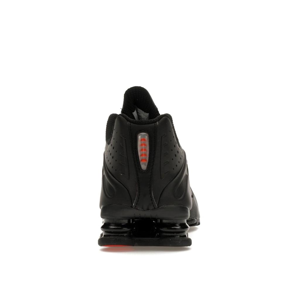 Nike  Shox R4 Black Women Sneakers Black-Max-Orange AR3565-004