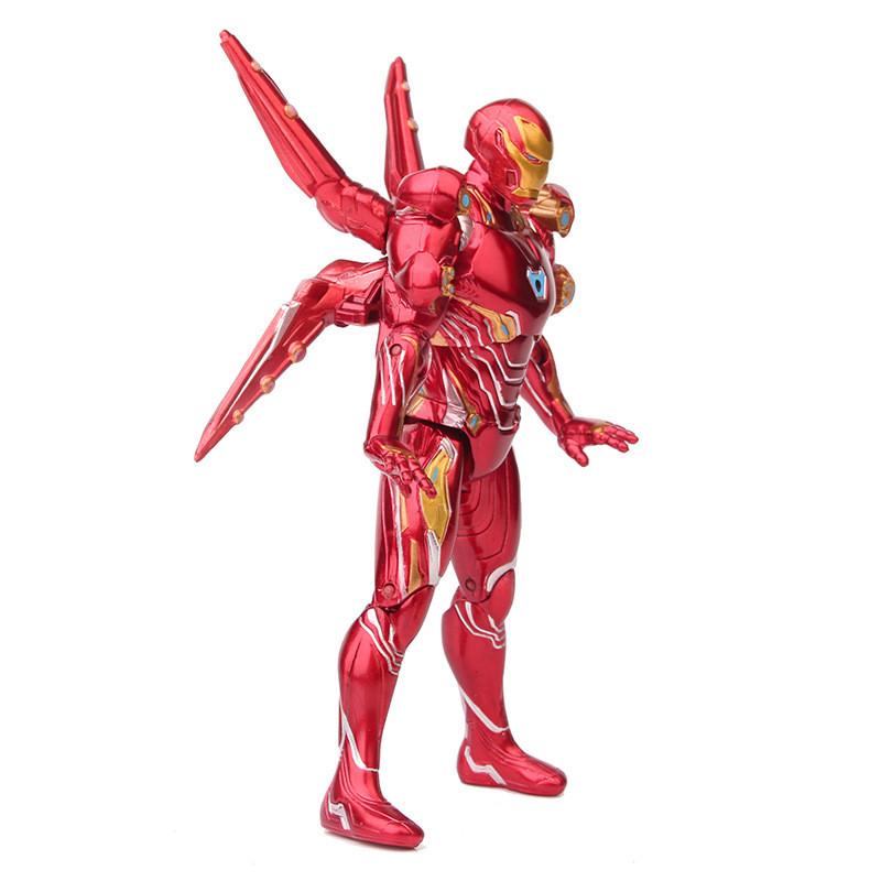 Stunning Pvc Iron Man Mark 50 Action Figure With Movable Joints Perfect Cake Topper Gift