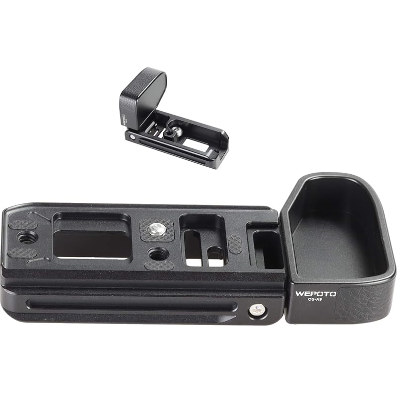 

WEPOTO Sony A9 A7III A7RIII A7M3 (ILCE-7RM3 A7R Mark III) hand grip metal CS-A9
