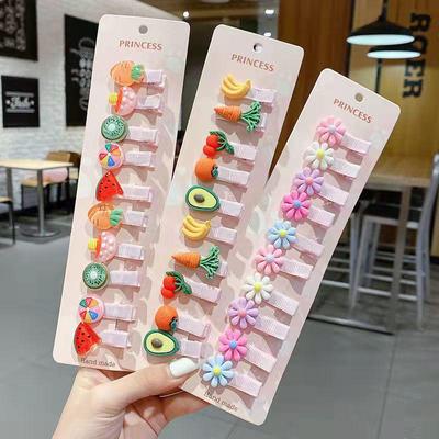 Children's Cute Cartoon Rabbit Hairpins - Gentle Duckbill Clips for Girls