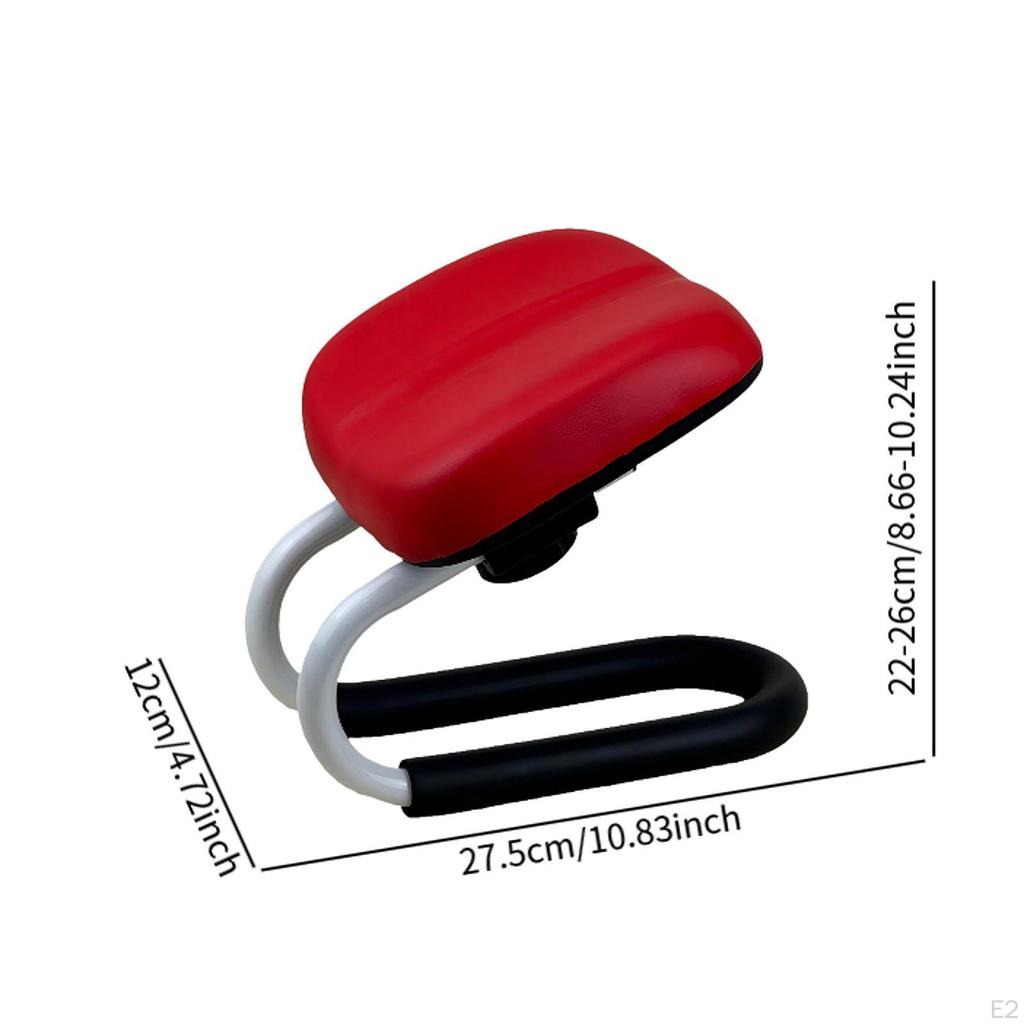 Kneeling Meditation Stool Yoga Seat Adjustable Height Exercise Prayer Bench for Practices