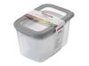 Pojemniki Do Żywności Plastikowe Prostokątne Foodie Kpl. 3Szt. 800Ml 1,3L 2,3L