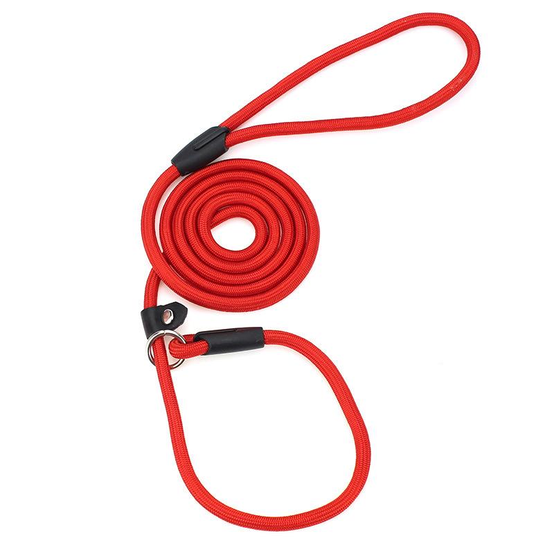 Nylon Dog Training Leash P Chain Pet Outdoor Walking Supplies for Small Medium Dogs Border Collie Golden Retriever Puppy