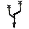 FURVERO HK002 Monitor Mount 2 X Arm, Gas Spring, Boom, Black N
