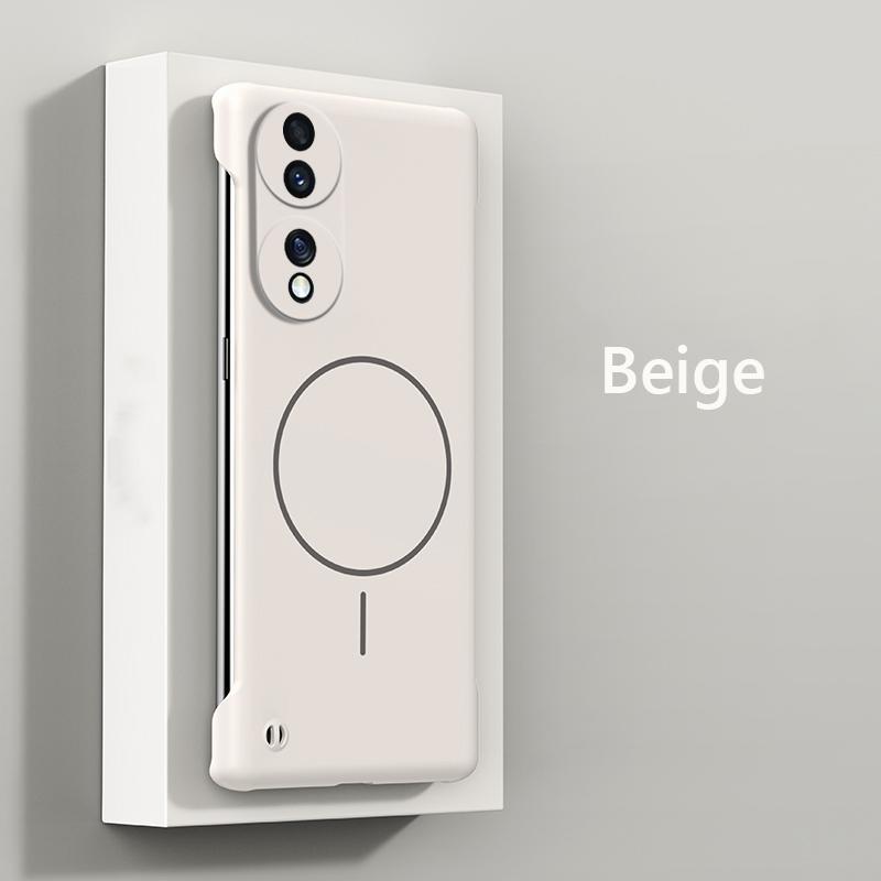 Für rahmenlose magnetische kabellose Lade-Handyhülle Für Honor 70 Honor 90 Honor70 Honor90 Schlanke harte Rückabdeckung