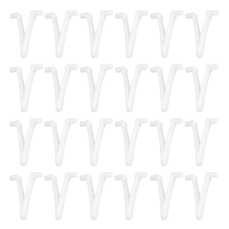 High Strength Pool Butterfly V Clip Universal Pool Poles Clip Replacement Skimmer Net Clip Pool Accessories Enduring
