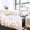 aesthetic heart-shaped pattern, Duvet Cover White red zipper ultra-fine fiber down duvet cover setsuitable for girls and women