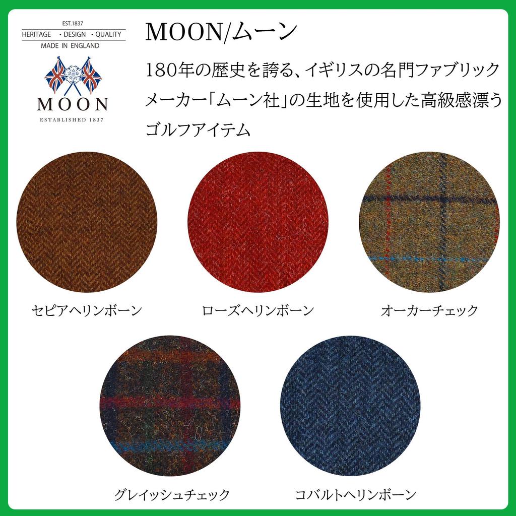 Marushin Golf UK MOON Ochre Beginner 0415007100 Headcover, Check, Size,