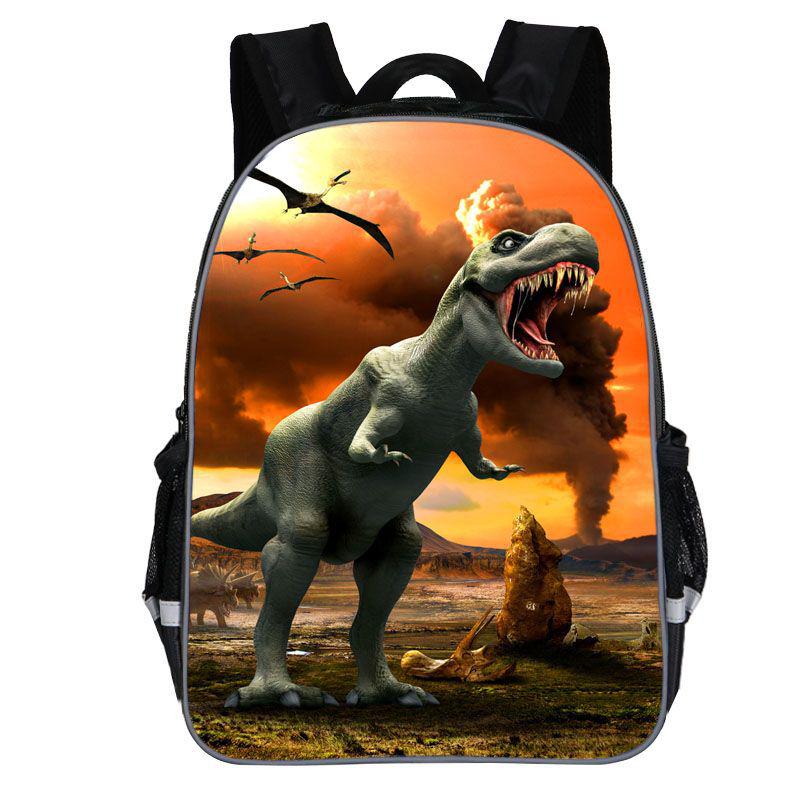 dinosaur school backpack