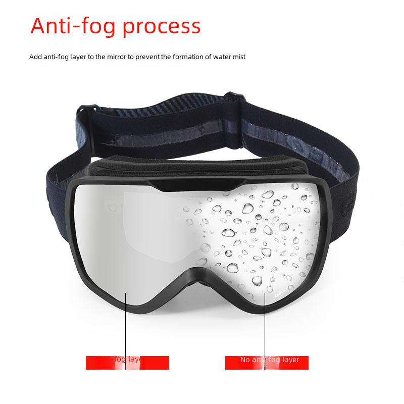 Latest Double-layer Anti-fog Large Cylindrical Ski Goggles Mens and Womens Ski Equipment Ski Scarf