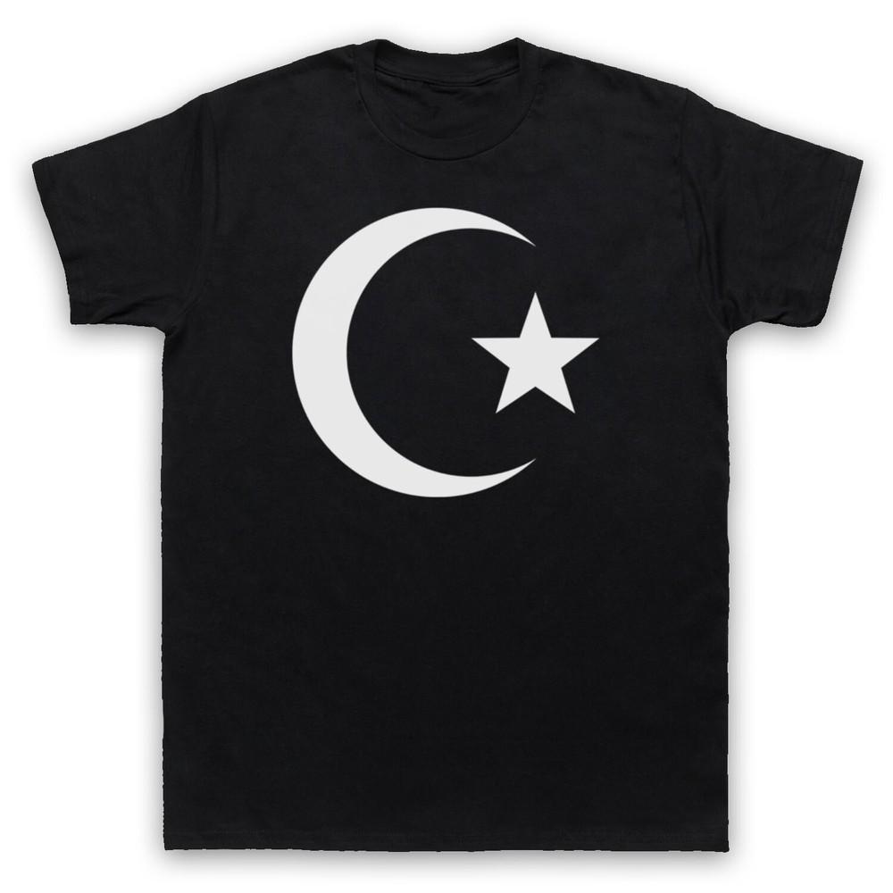 

Star And Crescent Islamic Symbol Religious Religion Mens And Womens T-Shirt M