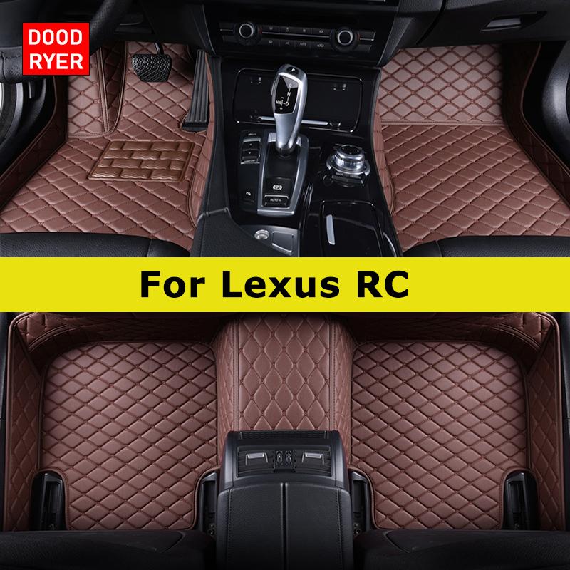 

DOODRYER Custom Car Коврики для Lexus RC RZ RC200t RC300 RC300h RC350 Авто Ковры для ног Coche Аксессуары