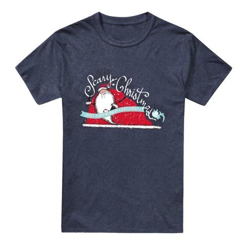The Nightmare Before Christmas Unisex Adult Scary Heather Christmas T-Shirt