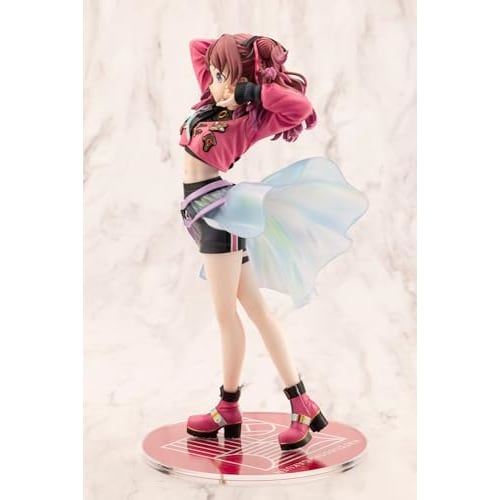 Kotobukiya Gakuen Idolmaster Hanaumi Saki -Fighting My Way- 1/7 Scale, Approximately 240mm, PVC Pre-painted Figure