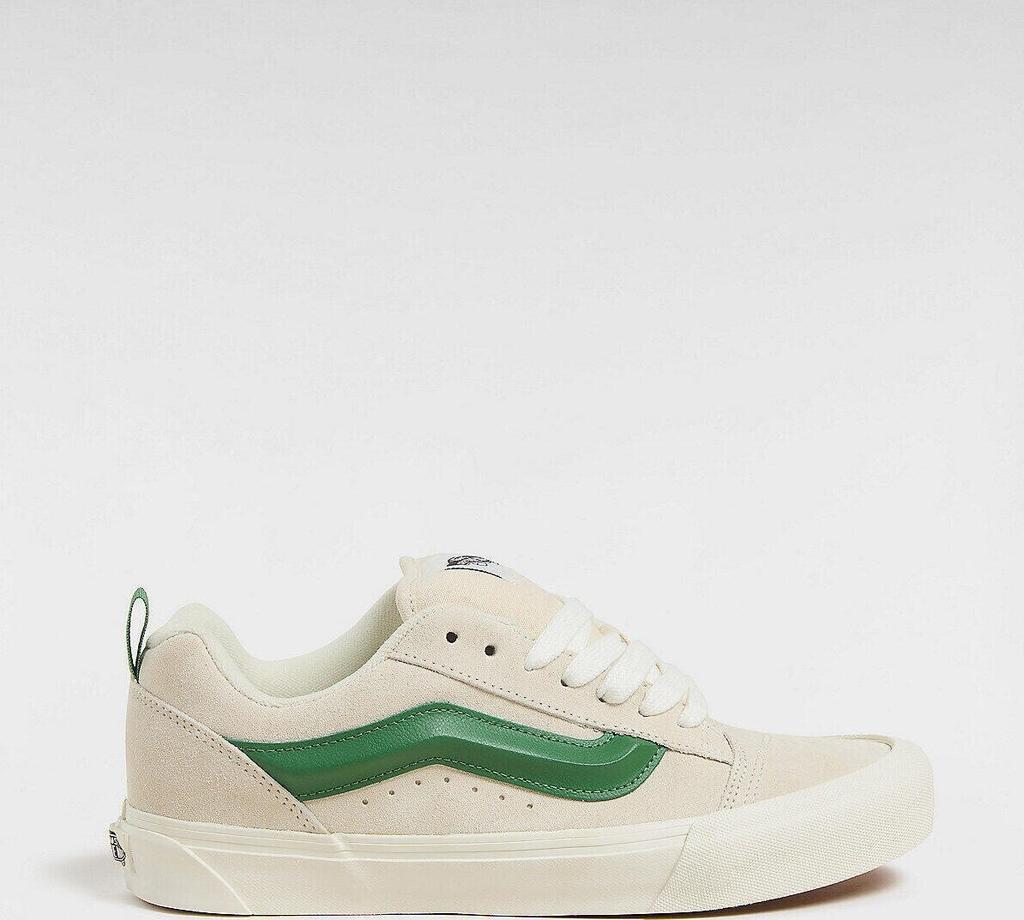 Vans Knu Skool Sneakers Light Beige/emerald