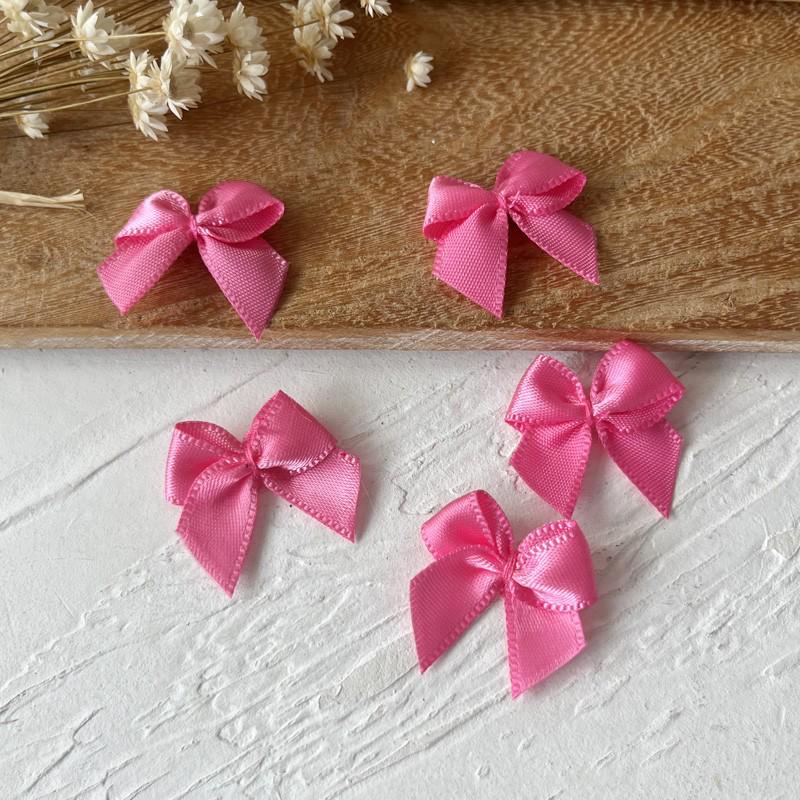 2.5cm Wide Handmade Ribbon Bow Knot for DIY Clothing & Hair Accessories, Card Holders, and Decorations