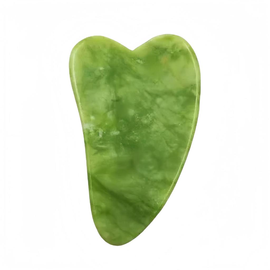 1Pc Jade Beauty Device, Scraping Board, Massager, Special Scraping Crystal Board for Face and Back, Massage Jade Roller