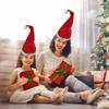 Pacote com 2 Chapéus de Papai Noel Musicais Dançantes Alimentados por Bateria Balanço Automático Chapéu de Festa de Natal com Música Embutida para Reuniões Familiares