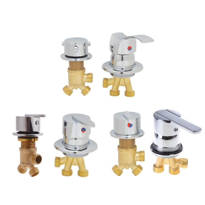 Tub Faucets Diverter Switches 1/2" Hot And Cold Water Faucets Switches Valves