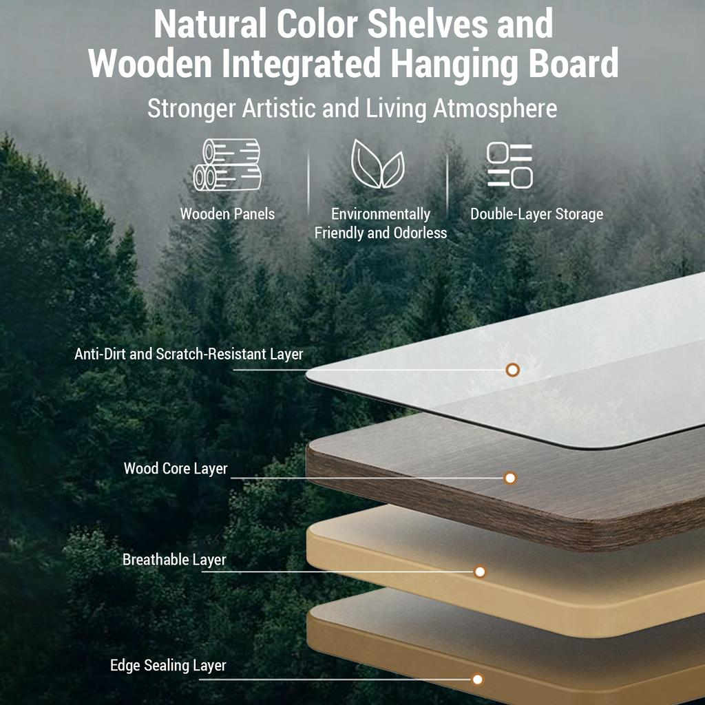 Küçük Alanlar İçin Bilgisayar Masası Kompakt Kaldırma Masası Tekerlekli Masa Çift Katmanlı Ayarlanabilir