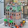 2026new 2708pcs Modern Urban Streetscape Model Building Block Assembly Brick Architecture Christmas Toys  Birthday Gifts
