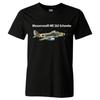 T-shirt Messerschmitt Me 262 Schwalbe Caccia 100% Cotone Girocollo Manica Corta Estiva C