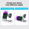 New 3-in-1 Wireless Charger Magnetic 30W Charging Stand Foldable Fast Charging Station for Phone/Watch/Earbuds