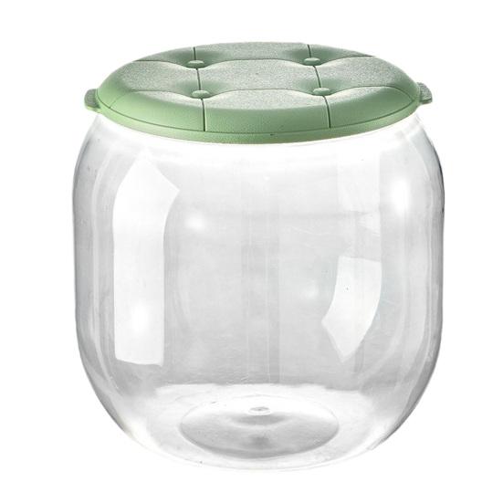 

Ящик для хранения Yousheng, органайзер для чучел животных, большая емкость, прозрачный дизайн, пылезащитное ведро для демонстрации кукол с крышкой зелёный