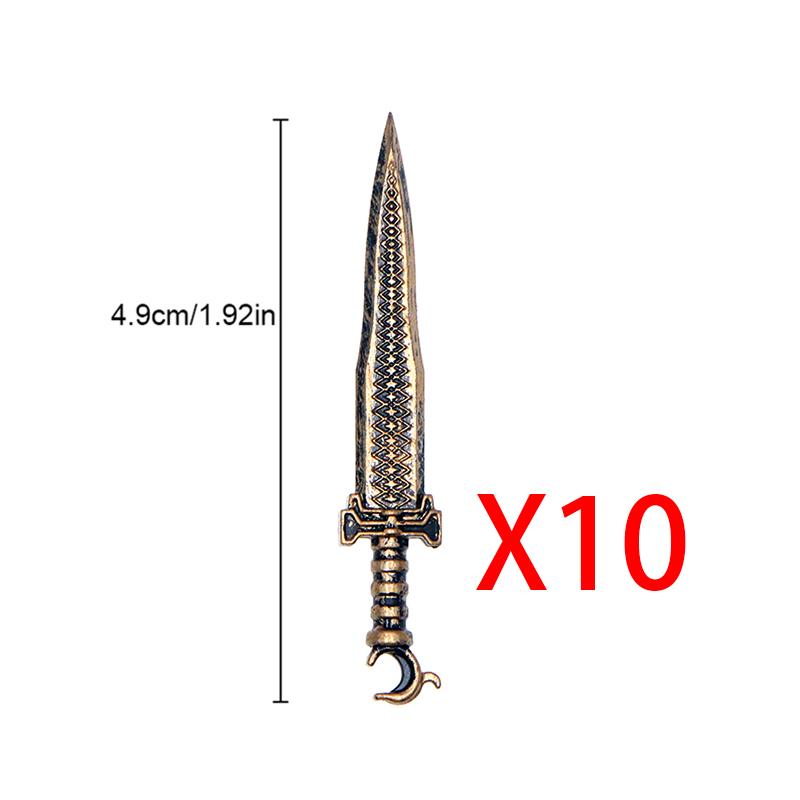 MOC Medieval Weapon Accessories for Building Blocks - Sword Shield Bow Axe Hammer Spear Gun Set