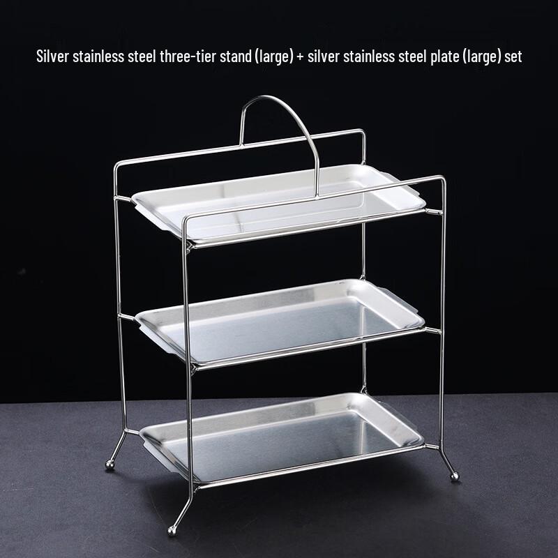 Abay Stainless Steel BBQ Tray Storage Rack