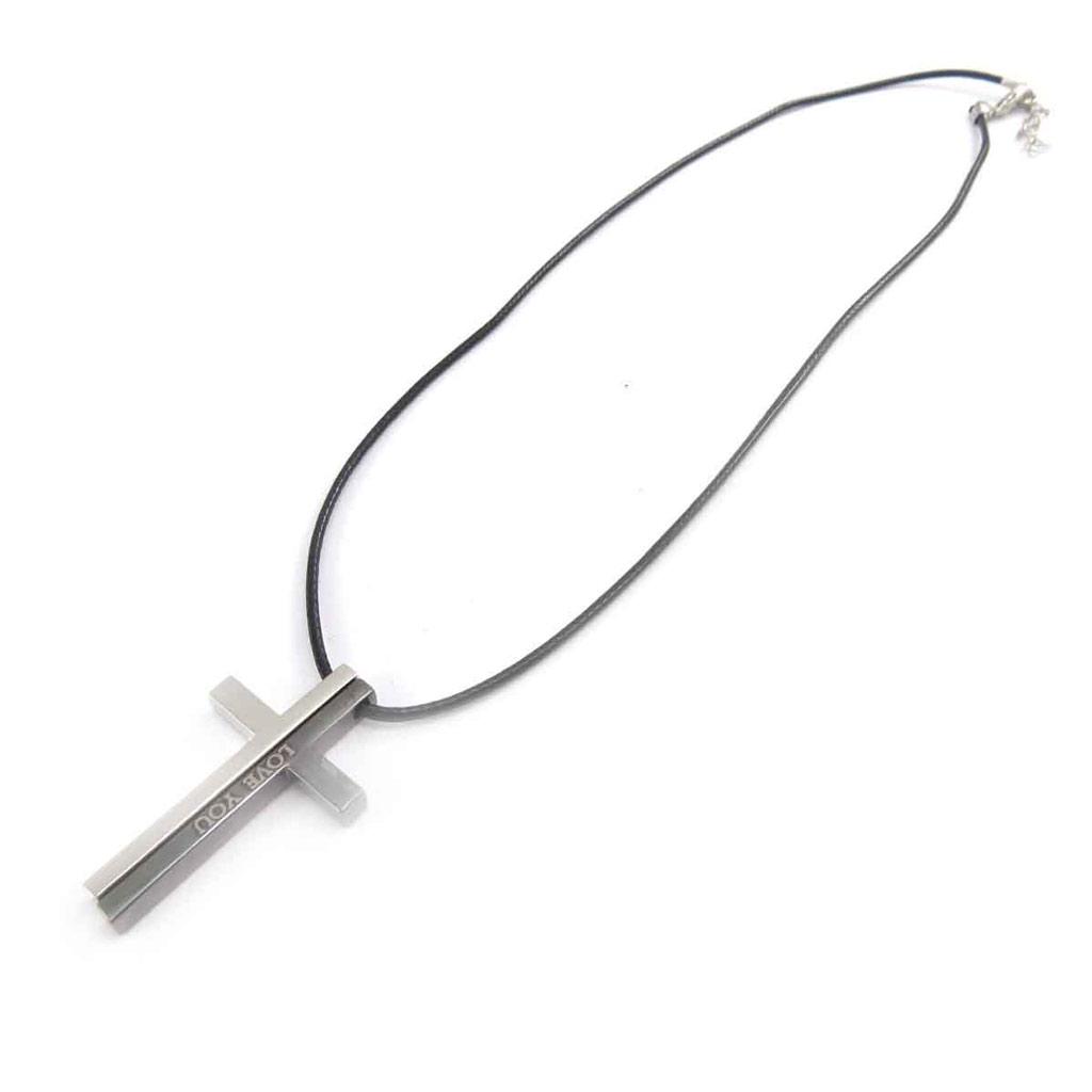 Les Trésors De Lily [J8538] - Sølv 'Cross' halskjede