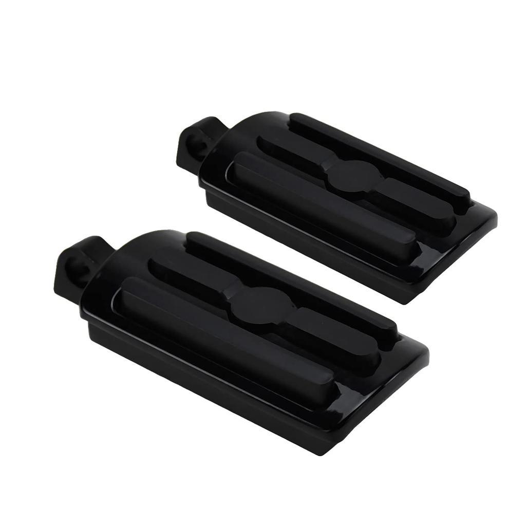 HDBUBALUS Motorrad Universal 1,3 Zoll (32 mm) Autobahnfußrastenpedal lange Ausführung für Harley Suzuki Kawasaki BMW