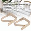 4 Stück Edelstahl-Tischdecken-Clips, rutschfeste Tischdeckenhalter, Klemmen, 5 x 4 cm