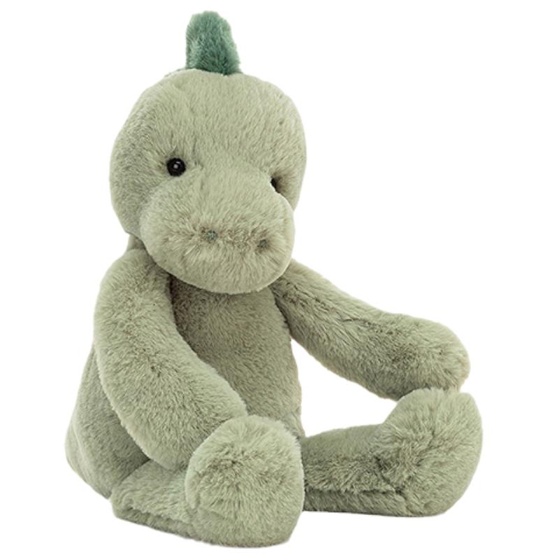 

JELLYCAT Серия Динозавры Животное Бойд Зеленый Кукла-компаньон Плюшевая кукла 33см Высота