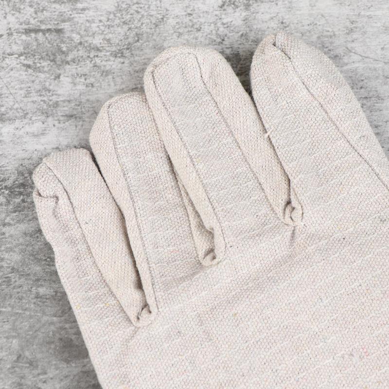 5/10/15Pair Welding Canvas Gloves Wear-Resistant And Thickened Welding Gloves Protective Labor Protection Gloves