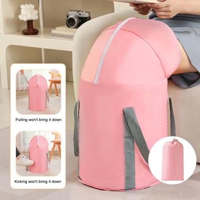 Folding Foot Bucket Stable Trapezoidal Design Anti-Tilt High-Temperature Resistant Foot Bath Basin Foot Soaking