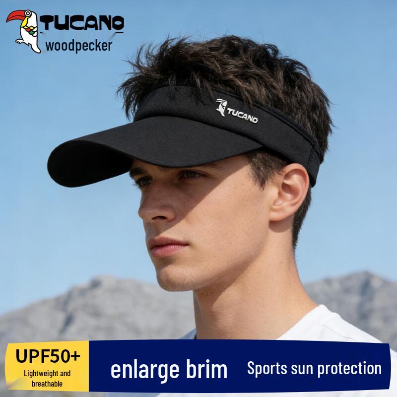 Unisex Outdoor UV Protection Sun Visor with Neck Flap One Size Adjustable