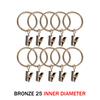 10PCS Curtain Clip Iron Made Curtain Clips Multicolor Buckle Clip Retro Classic Drapes Tie Buckles Modern Curtain Accessories