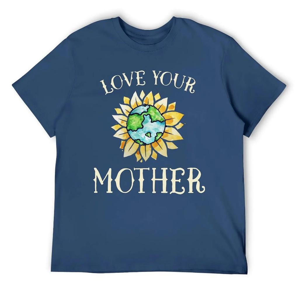 Crewneck Mother's Day Love Your Mother Earth Day WOmen's T-shirt  Move Tees Hot Sale Sarcastic Aactivity Competition USA Size