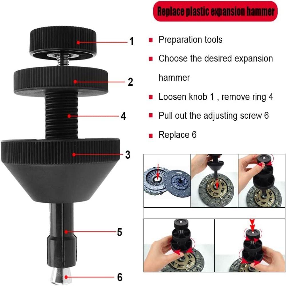 Universal Car Clutch Alignment Tool Plastic Correction Locking Clutch Centering Tool Auto Remover Clutch Repair Tool