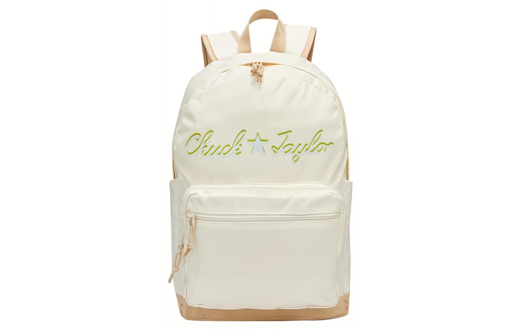 Converse GO 2 Polyester Laptop Bag Backpack Regular Unisex Custard 10023805-A07