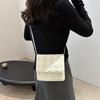 Trendy Minimalist 2024 Summer New Stylish Large Capacity Square Handbag For Women In Chic Black White Green Orange Colors