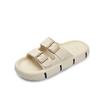 Fashion Men Slippers Buckle Summer New Casual Beach Shoes Soft Bottom Breathable Non-slip Men's Dual-use Sandals Slippers Men