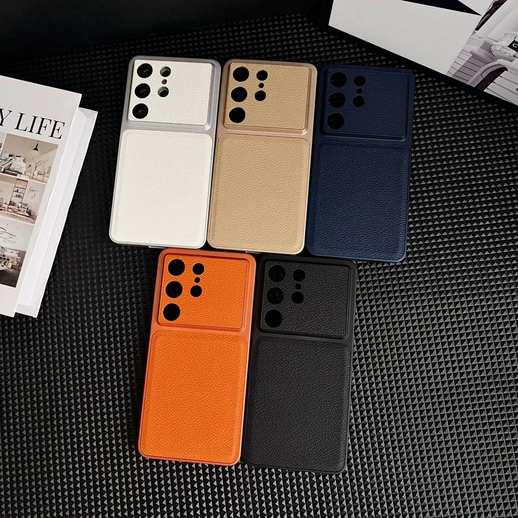 Samsung S26 Ultra Transformative Leather Phone Case - Compatible with S25 Plus, S24, Full Coverage & High-End Texture.