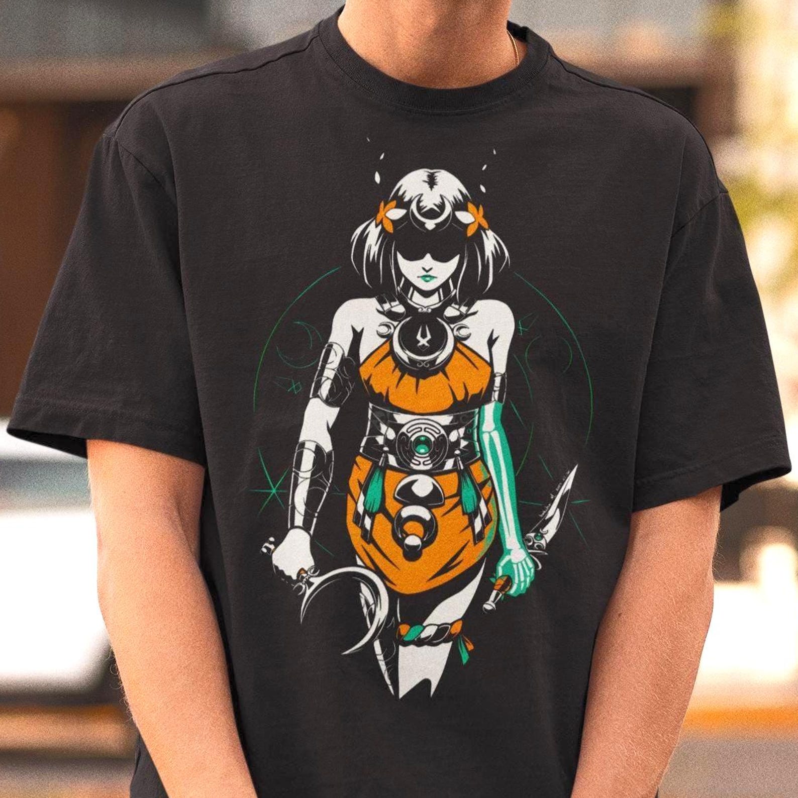 Hades 2 Melinoe Shirt - Video Game T shirts,Indie Game Merch,Zagreus L