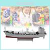 Exciting Red Reflection Celebration Electric Model Boat Kit For Kids With Educational Features
