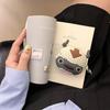 Headphone Case for Samsung Galaxy Buds 3 /Buds 3 Pro Shell Cute Cartoon Popular Caw Design Silicone Ear Buds case with Hook