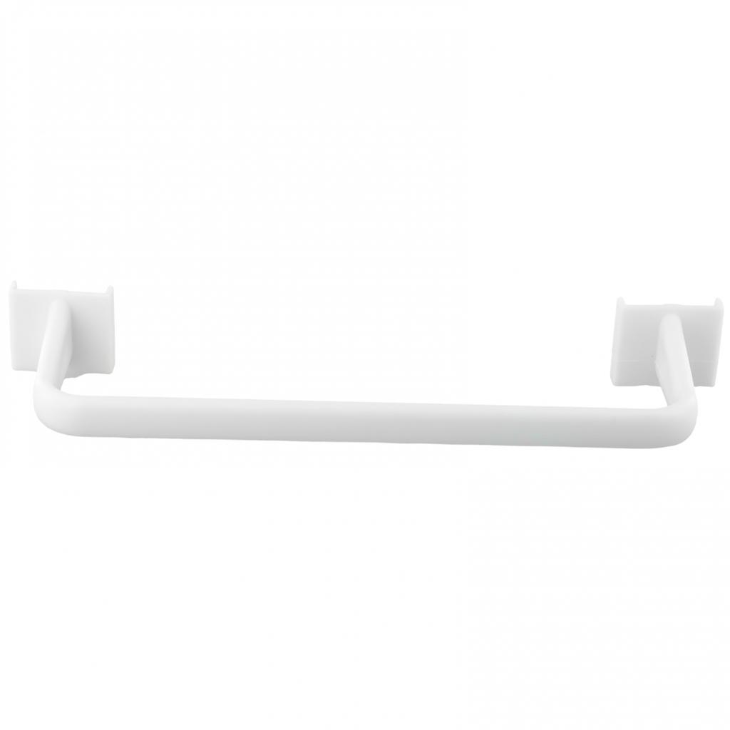 Self-Adhesive-Towel Rod Towel Bar Stick-On Wall Bath Towel Holder Rail Rack