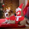 Pet Costume Horse Riding Outfit Transform Your Pet Into A Funny Santa Claus